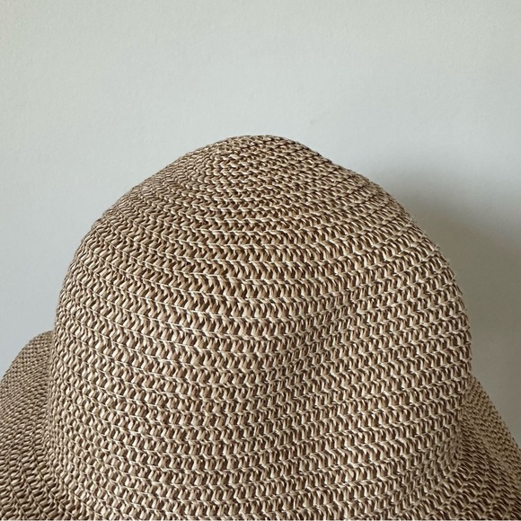 David and Young Packable Floppy Straw Hat One Size - Picture 5 of 8